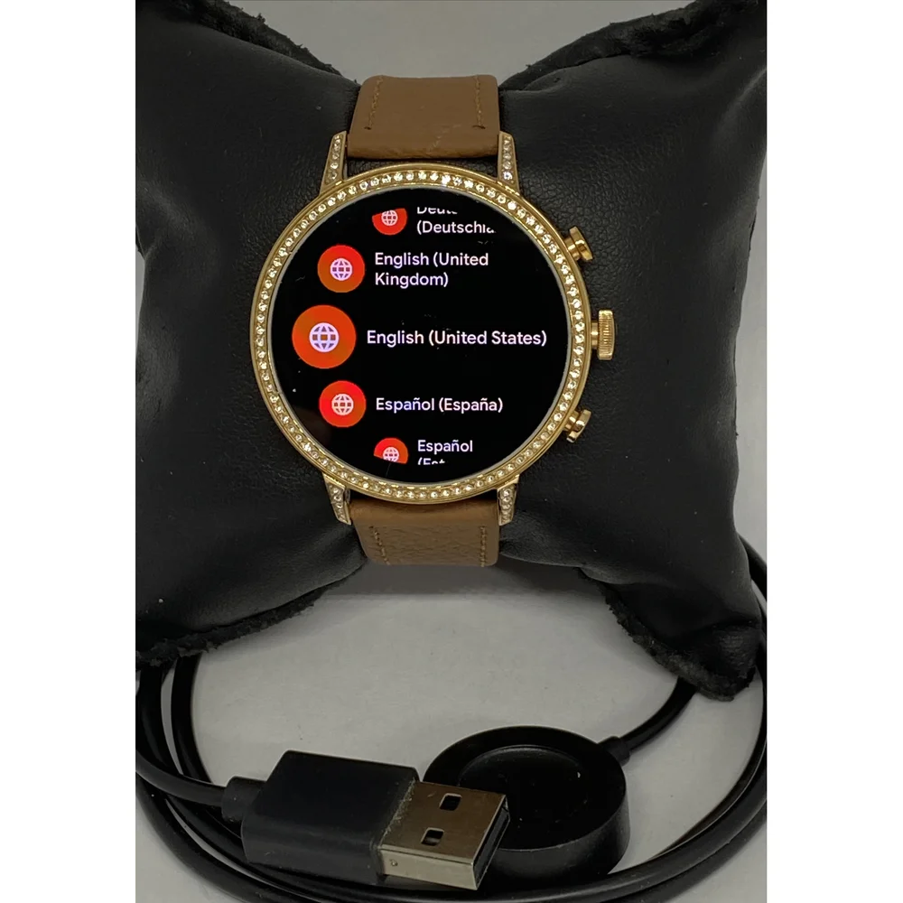 Fossil Gen 4 Authentic Digital Dial Smart Watch Custom Band FTW6015 CO261